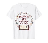 Archiver Joy, Une Page à la Fois | Scrapbook T-Shirt