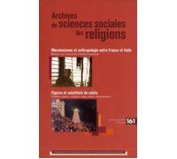 Archives de sciences sociales des religions 161 - Collectif - Ecole Des Hautes Etudes En Sciences Sociales - broché - Revue