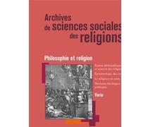 Archives de sciences sociales des religions 169 - Collectif - Ecole Des Hautes Etudes En Sciences Sociales - broché - Revue