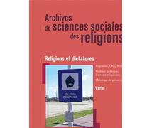 Archives de sciences sociales des religions 170 - Collectif - Ecole Des Hautes Etudes En Sciences Sociales - broché - Revue