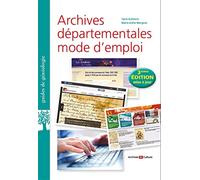 Archives départementales mode d'emploi