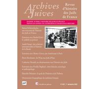 Archives Juives, Vol - 55, N.1, 2022