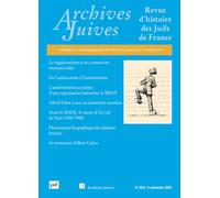 Archives juives n° 55-2 (2e semestre 2022) L’antisémitisme en France dans les années 1970 - Collectif - Puf - broché - Revue