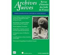 Archives juives n° 57-2 (2e semestre 2024)