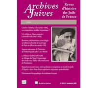 Archives juives n° 58-2 (2e semestre 2025): Varia
