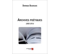 Archives Poétiques - (2002-2016)
