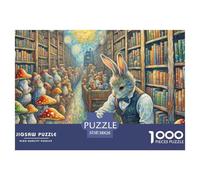 Archiviste Fable 1000 Pièces Jigsaw Puzzle Fantastique Magique pour Adultes Artistique Cadeaux Qualité Supérieure Activité Créative 38x26cm/1000pcs