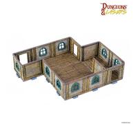Archon Studio - DNL0049:Dungeons & Lasers Expansion Jeu : en Bois Chalet - Neuf