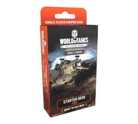 Archon Studio World of Tanks Jeu de cartes - Deck de démarrage First Strike - Jeu de cartes de stratégie rapide avec éléments de construction de deck pour 2 joueurs, à partir de 14 ans (USA)