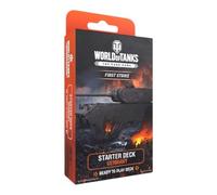 Archon Studio World of Tanks - Jeu de cartes First Strike Starter - Jeu de cartes de stratégie rapide avec éléments de construction de deck pour 2 joueurs - À partir de 14 ans (Allemagne)