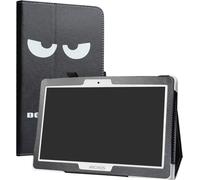 Archos 101 Oxygen 4g Coque, Slim Fit Cuir Pu Étui Housse Fin Et Pliable Pour 10.1"" Archos 101 Oxygen 4g Tablette - Don't Touch