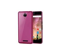 Archos 50 Power 4G - Coque gel TPU Protection arrière rose smartphone - Accessoires pochette XEPTIO : Exceptional case