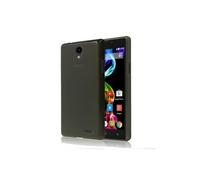 Archos 55 Platinum HD - Coque gel TPU Protection arrière clipsable noire smartphone - Accessoires pochette XEPTIO : Exceptional case