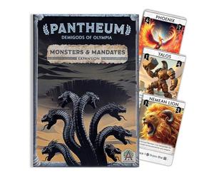 Archwood Games | Pantheum Demigods of Olympia Monster & Mandates | Extension Modulaire pour Jeu de Société | 1-4 Joueurs | 45-60 Minutes