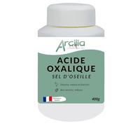 ARCILIA - Acide oxalique sel d’oseille - nettoie métaux & bois anciens - 400 g - Fabrication française - x1