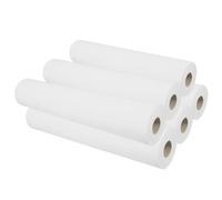 (ARCILIA) Draps d'examen lisses - Lot de 6 - dimensions 70 x 35 cm - 135 formats - Pure ouate - Médical, Protection épilation, Soins, Massages