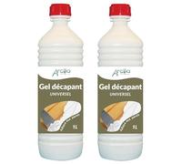 ARCILIA - Gel décapant universel - 1L - Enlève rapidement les couches anciennes - 2 bouteilles
