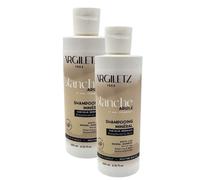 ARCILIA - Lot de 2 shampooing à l'argile blanche 200 ml usage fréquent pour cheveux normais - soin des cheveux bio sans sulfate sans paraben et sans colorant - ARGILETZ