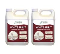 ARCILIA - White Spirit - 5L - Diluant et nettoyant peinture - Odeur réduite - Nettoie matériel - 2 bidons