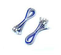 Arcity Lot de 20 câbles boutons d'arcade pour encodeur USB zéro retard PCB avec bornes de 0,5 cm 4,8 mm compatibles avec les micro-commutateurs HAPP Style Arcade Boutons Joysticks