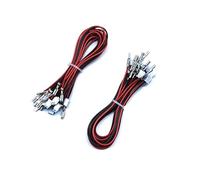 Arcity Lot de 20 câbles de faisceau pour encodeur USB zéro retard PCB avec bornes de 0,3 cm 2,8 mm compatibles avec les boutons Arcade LED et boutons de style Sanwa