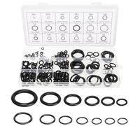 Arcjunys Lot de 225 joints toriques - Assortiment de 18 tailles - Joints toriques - Assortiment de joints toriques - Kit de joints d'étanchéité pour tuyau sanitaire - Robinets automobiles