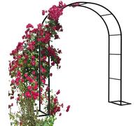 Arco pour rose arc de jardin résistant à l'arc rampant forums pour fêtes de mariage patio rampe plante décor 120 x 220 cm 180 x 220 cm 300 x 220 cm (taille : largeur 300 x hauteur 220 cm (118 x 86i