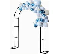 Arco pour Roses Escalades, Jardin, Arco, Noir, Métal, Arco Garden Forgotten, 80 x 200 cm, 140 x 230 cm, 200 x 230 cm, 350 x 220 cm, Pour Les Fêtes de Mariage (Taille : Largeur 300 x Hauteur 220 cm)