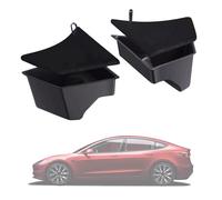 Arcoche Boîte de rangement pour coffre arrière, bacs latéraux pour 2024 Tesla Model 3 Highland Accessoires
