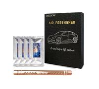 Arcoche Car Air Fresheners for Tesla Model 3 & Y Tesla Air Fresheners Scents Fragrance with Diffuser Designed for Tesla Outlet Vent, Rose Gold Diffuser Ice Valley Cedar Scents