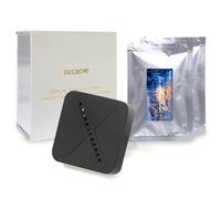 Arcoche Désodorisants De Voiture Tesla, Désodorisants De Voiture, Diffuseur De Parfum Personnalisé Pour Grille D'Aération Tesla, Model 3 Model Y Accessoires (Diffuseur Noir-Ice Valley Cedar)