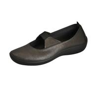 Arcopedico 4606 ITATIAIA Ballerine en Lycra avec semelle intérieure amovible, noir J65, J68 Bronze, 42 EU