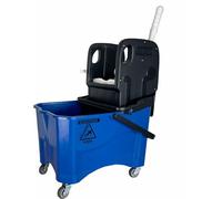 ARCORA Kim Plus - Lot de 30 seaux Simples avec Presse et Seau de 30/12 litres - Bleu