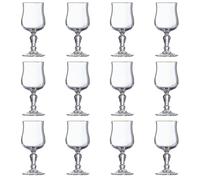 Arcoroc 11392 Verre à Pied Normandie, Trempée, Transparent, 16 cl