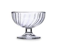 6x Arc Tasses Avec Pied Sorbet Verre Torse CL 38
