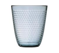 Arcoroc PAMPILLE MAZZARINE BLEU - Boîte de 6 verres hauts en verre 31 cl