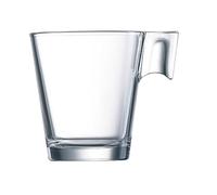 Arcoroc ARC C1511 Aroma Lot de 12 tasses à café, en verre transparent, 220 ml