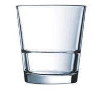 Verre forme basse 32cl Stack Up Arcoroc - Lot de 6 verres - Verre trempé résistant aux chocs