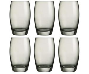 Arcoroc ARC J8491 Salto Color Studio Grey Lot de 6 verres à long drink en verre Gris 350 ml