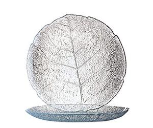 Arcoroc Aspen Assiettes plates et transparentes 19cm, 6 pièces.