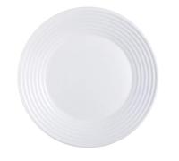 Arcoroc C9866 Arc Assiette à Dessert, Verre, Blanc., Teller flach 19cm