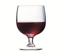 Arcoroc - Collection Amélia - 6 Verres à pied 25cl en verre trempé - Résistants et empilables - Usage professionnel - Fabriqués en France