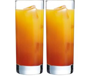 Arcoroc - Collection Islande - 6 verres haut 33 n verre trempé - Design moderne, idéal pour cocktail - Fabriqués en France - Emballage renforcé, adapté à la vente en ligne (Lot de 2)