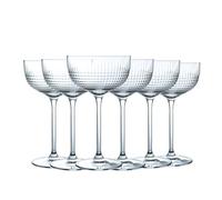 Arcoroc Flûte à Champagne Disco 21 cl Lot de 6