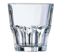 Arcoroc J2611 Gobelet Granity, Verre trempé, Transparent, 20 cl - Boite de 6 pièces