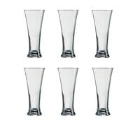 ARCOROC MARTIGUE Lot 6 chopes à bière 33 cl transparent