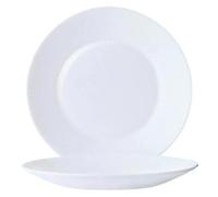 Arcoroc Opal Restaurant Rim Large Assiettes 155mmdp067dp067