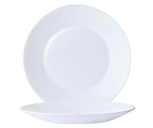 Arcoroc Opal Restaurant Rim Large Assiettes 195mmdp066dp066