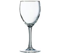 Arcoroc Princesa Verre de vin 230ml, sans repère de remplissage, 6 Verres