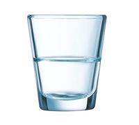 Arcoroc Stack Up FH4,5 Shot 45ml, empilable,sans repère de remplissage, 12 Verres